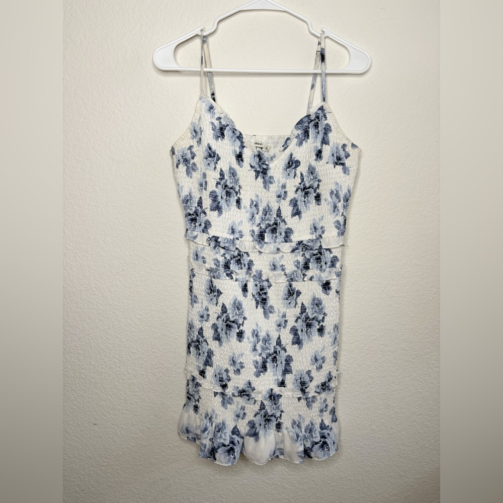 Abercrombie blue floral dress